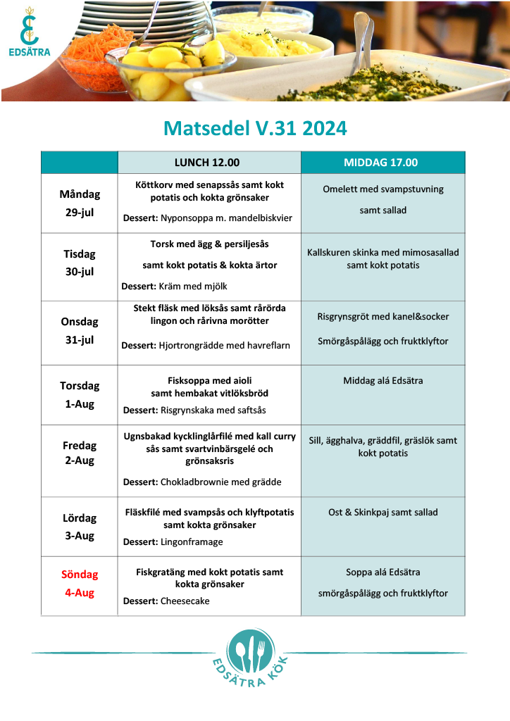 Matsedel v.31 2024 PNG